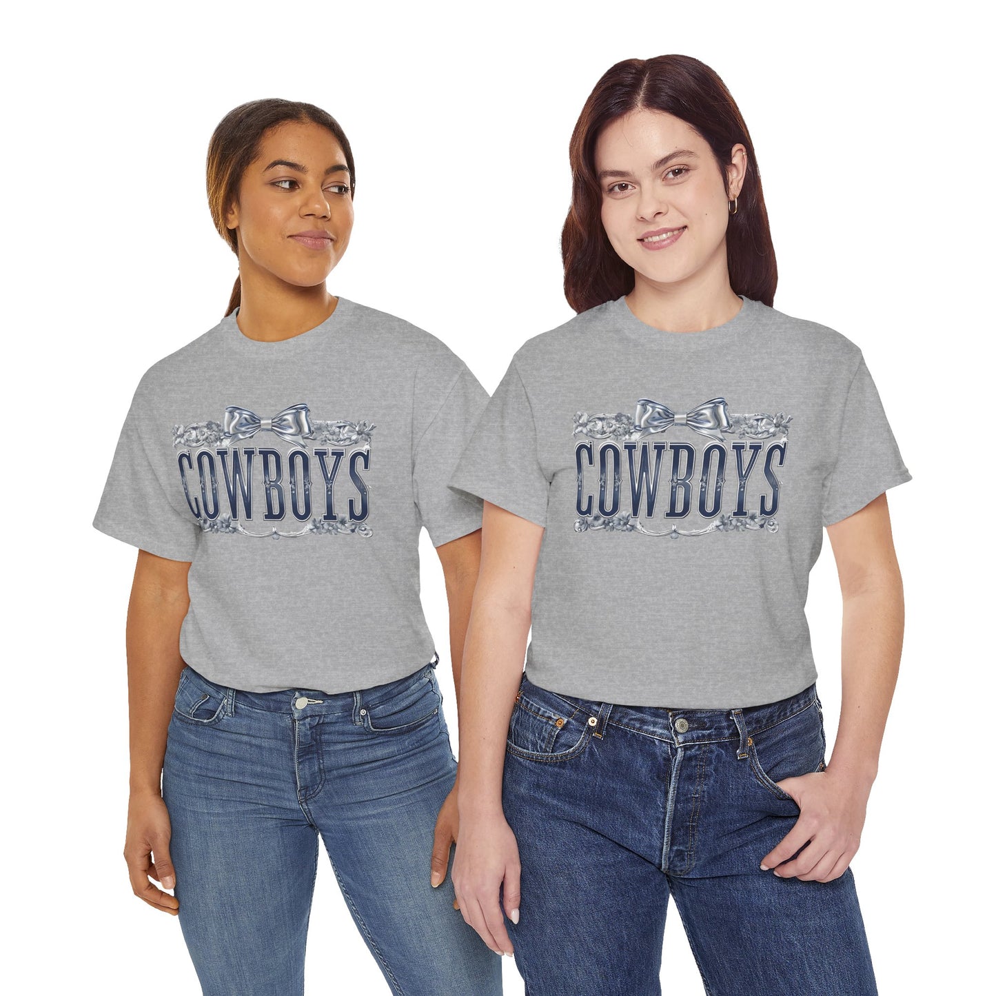 Cowboys Graphic Tee, Unisex Heavy Cotton Tee, Western Wear, Country Music Shirt, Rodeo Style T-Shirt, Gift for Cowboy Fans