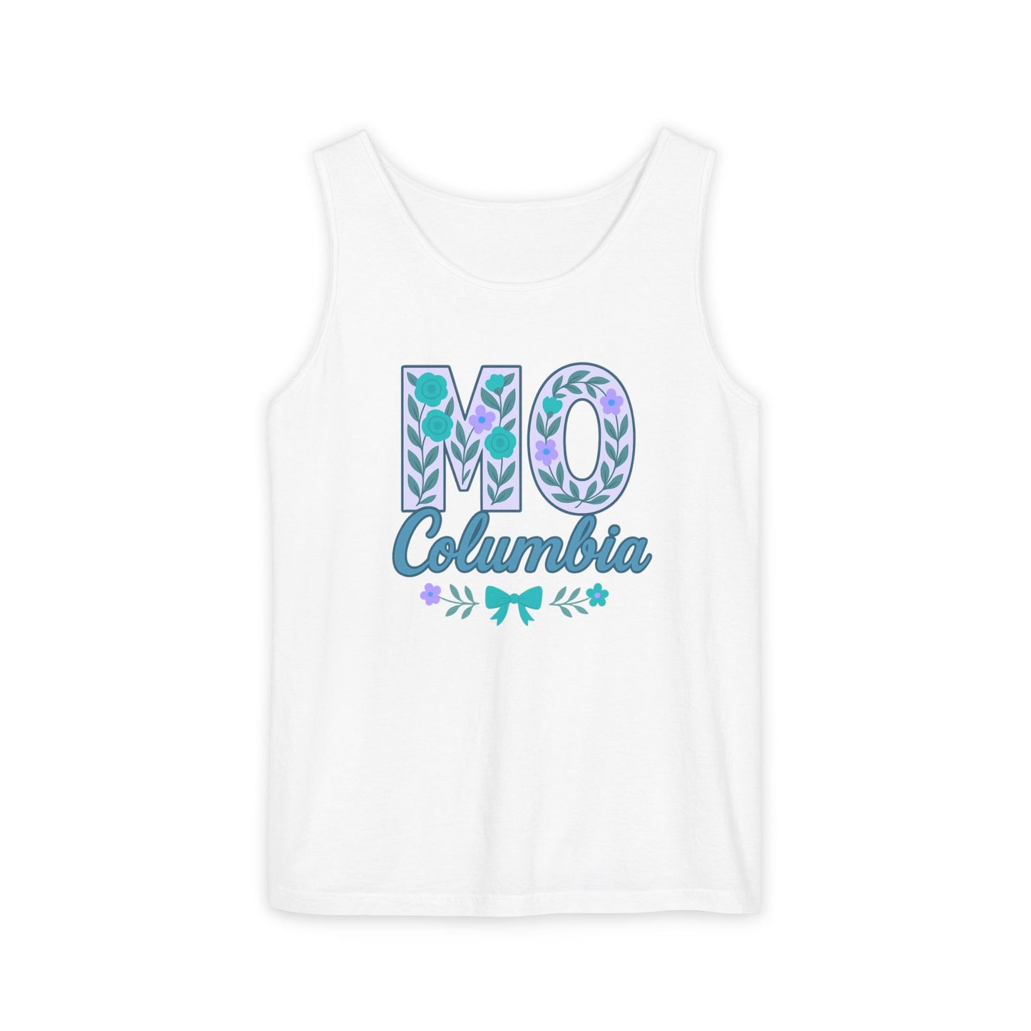 Missouri State Pride Tank Top, Unisex Summer Shirt, Columbia MO Graphic Tee, Comfort Colors, Graduation Gift
