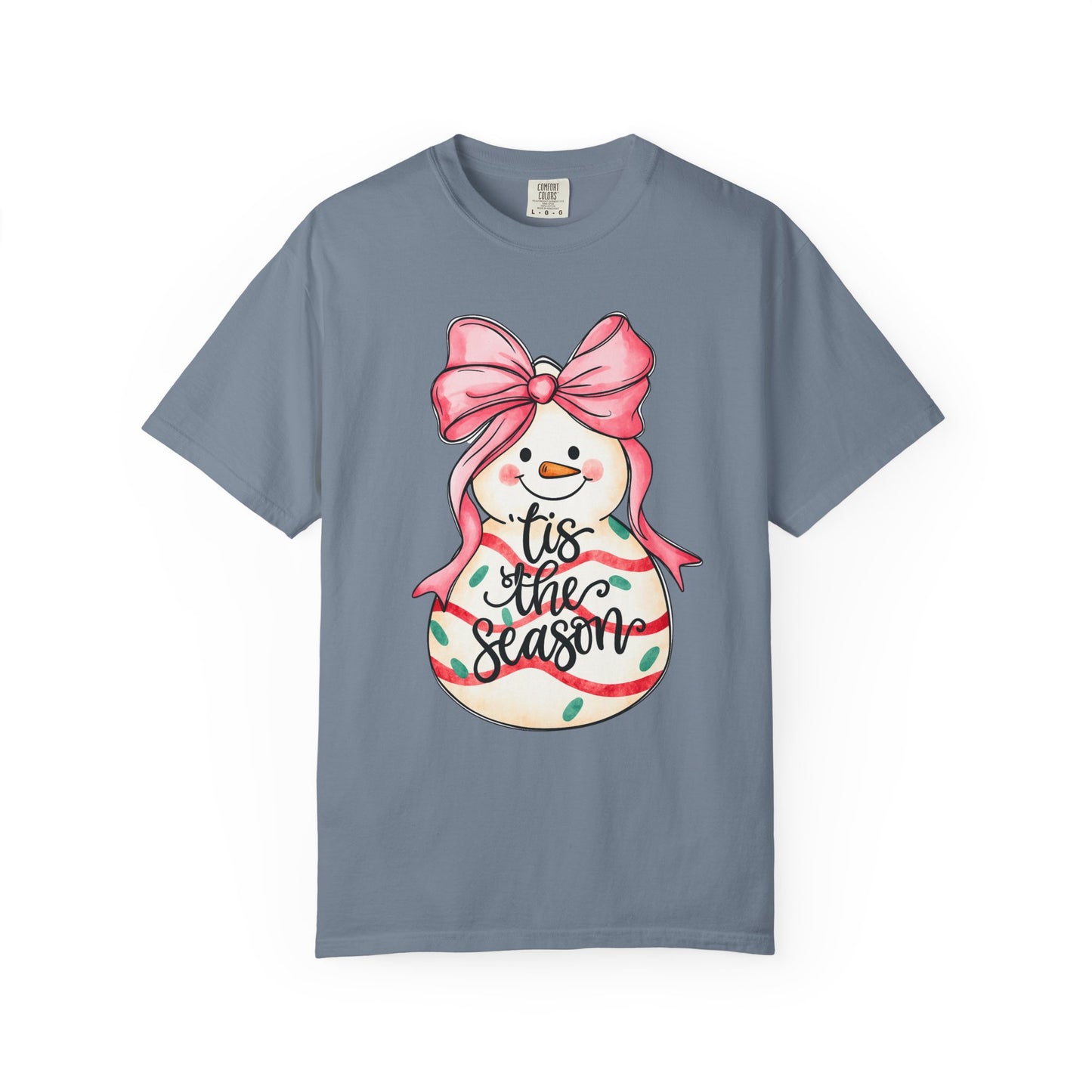 Festive Snowman T-Shirt - 'Tis the Season