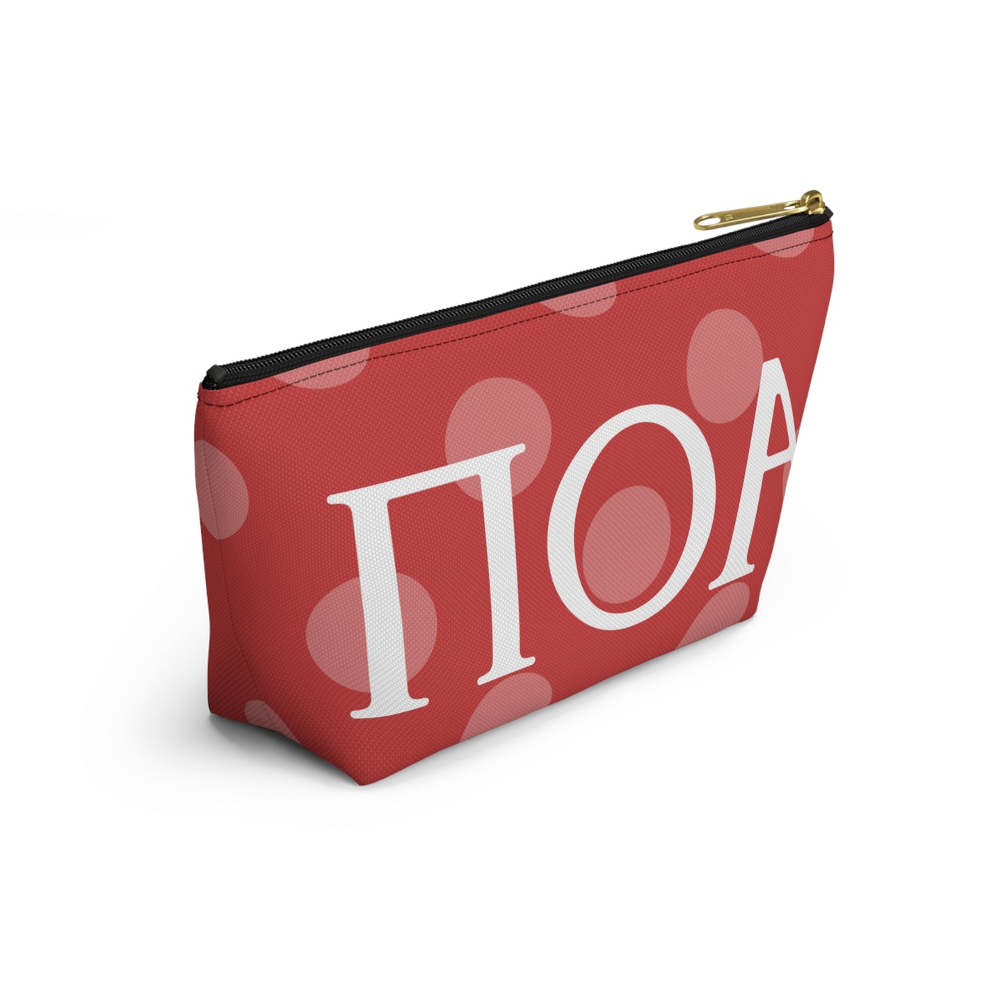 AOPI Chic Accessory Pouch, Personalized Makeup Bag, Fun Pencil Case, Stylish Travel Organizer, Unique Gift Idea, Sorority or College Essentials